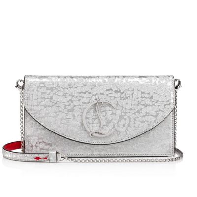 Mini Bolsos Loubi54 Christian Louboutin Mujer - Plateados - 1210055W212